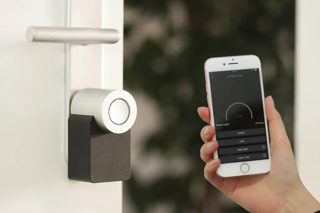 Serrure connectée pilotée depuis un smartphone